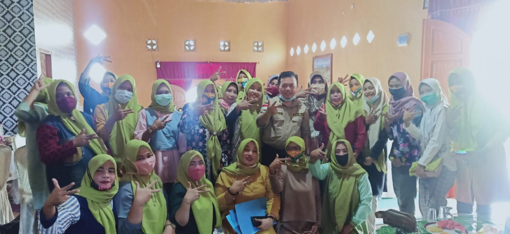 Cagub Haris usai dialog dengan Tim Perempuan Muarojambi